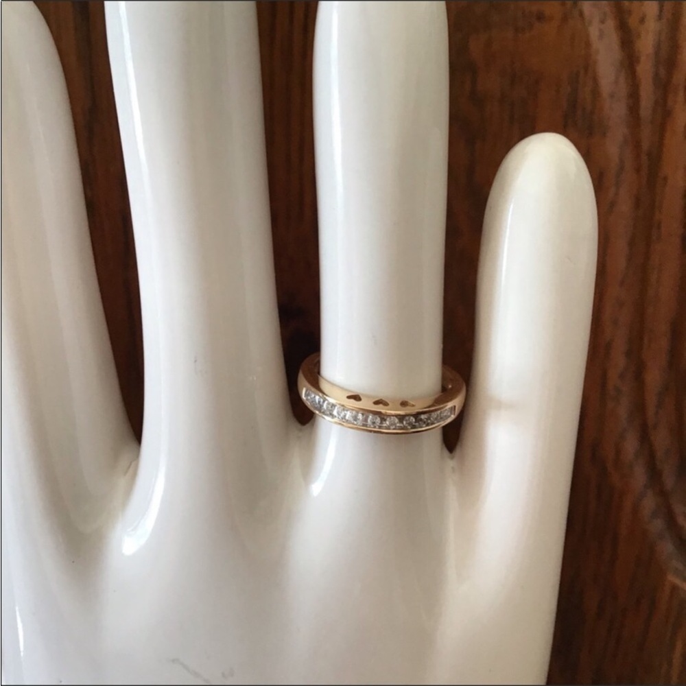 Ring 14K and Diamond Size 6 Ring